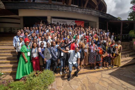 Group Photo - African Workshop on HIV & Women 2024