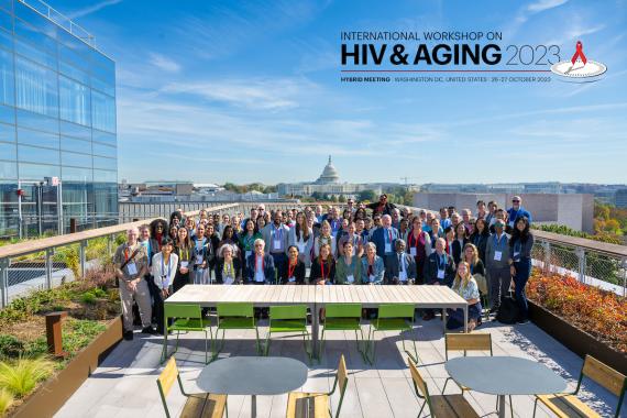 group photo - HIV & Aging 2023