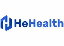 HeHealth Logo Blue